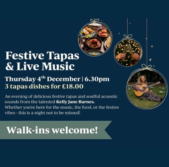 Festive Tapas & Live Music