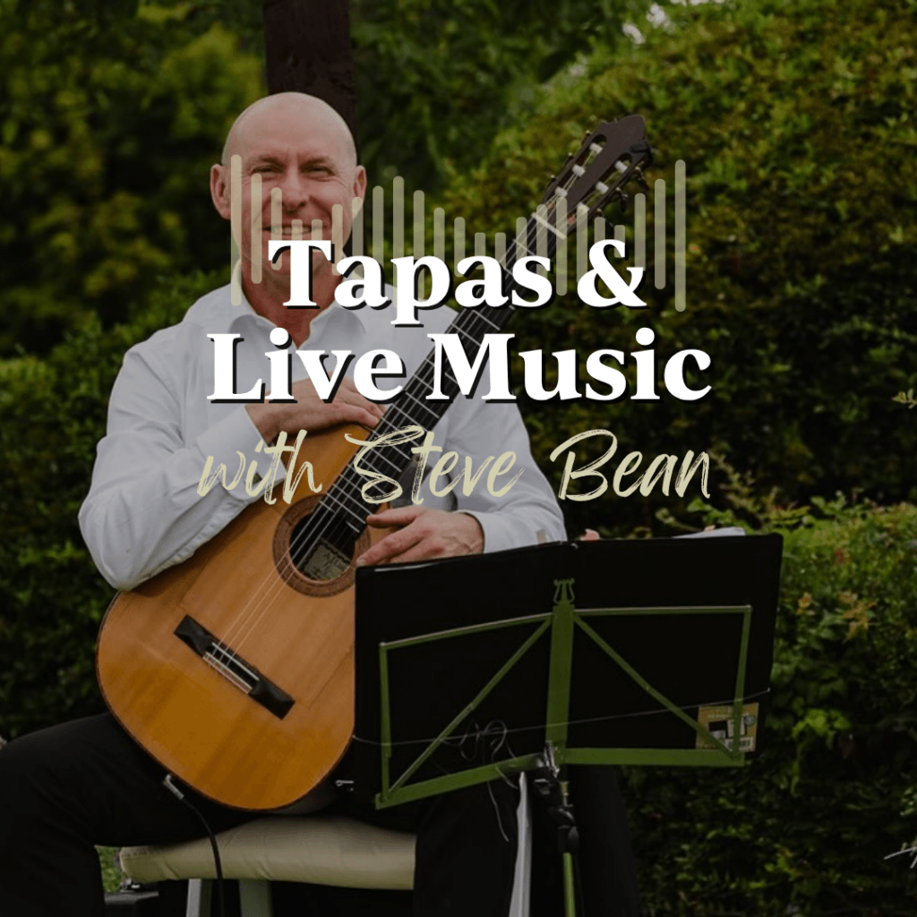 Tapas with Live Music from Steve Bean