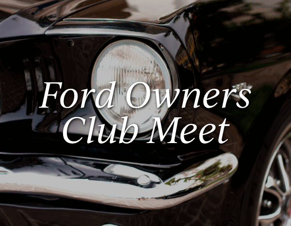 Car Meet: Ford Owners Club