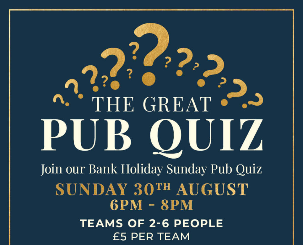 Bank Holiday Sunday Quiz